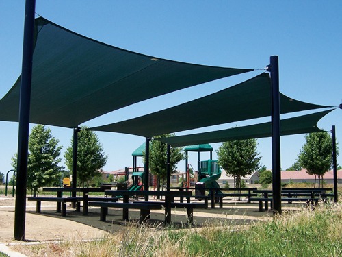 Shade over Park Picnic Area