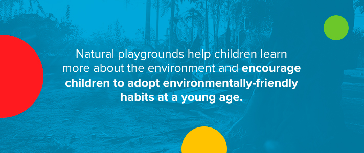 Natural Playground Help Children Learn About The Environment